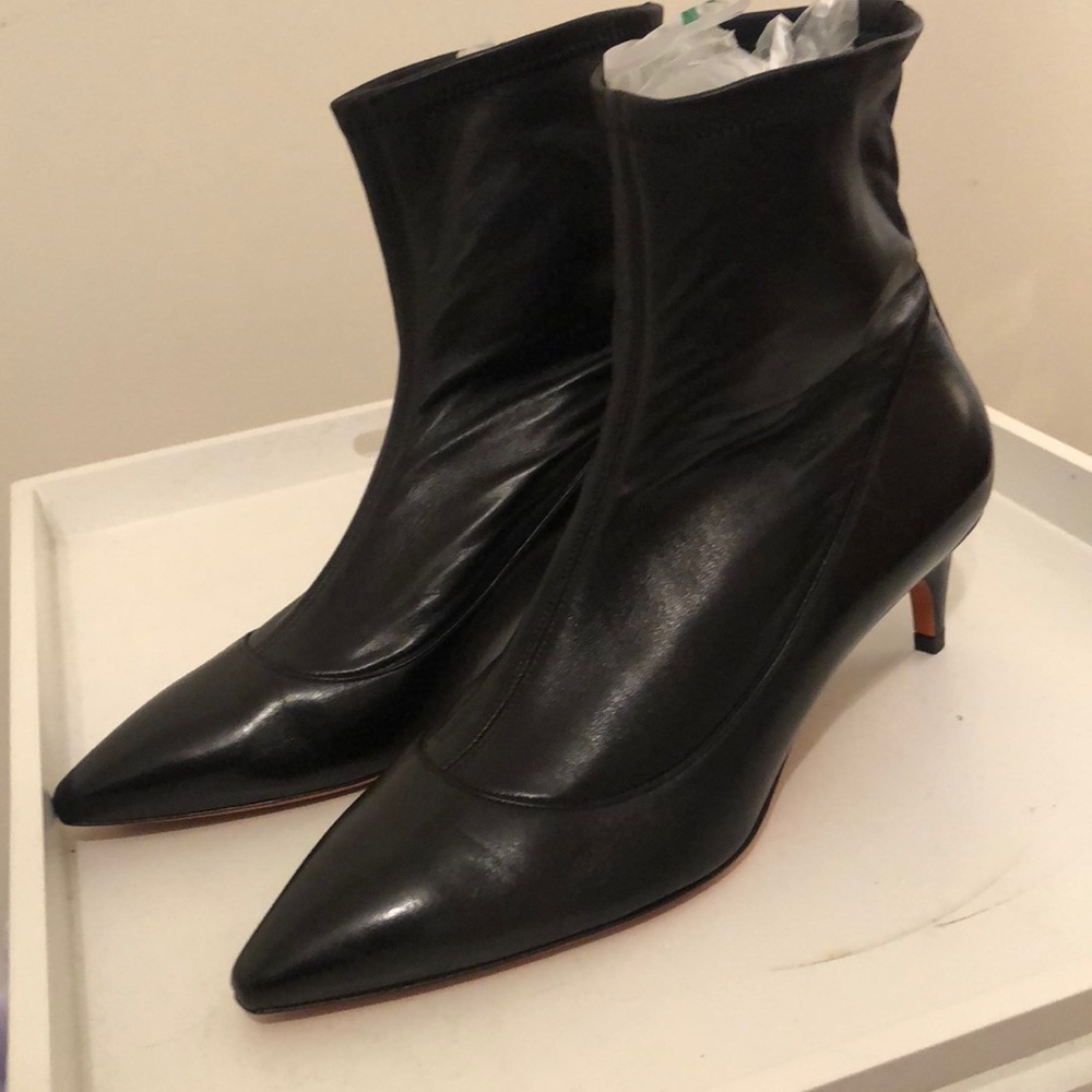 Santoni Rose Collection size 39.5 black boots